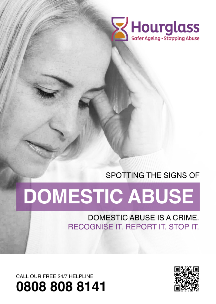 hourglass safer ageing stopping abuse domestic abuse brochure